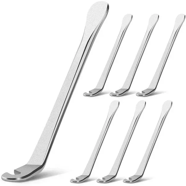 7Pcs Cycling Steel Wheel Tire Lever Curved Bike Bicycle Hooks Repair Tool Bike Tools
