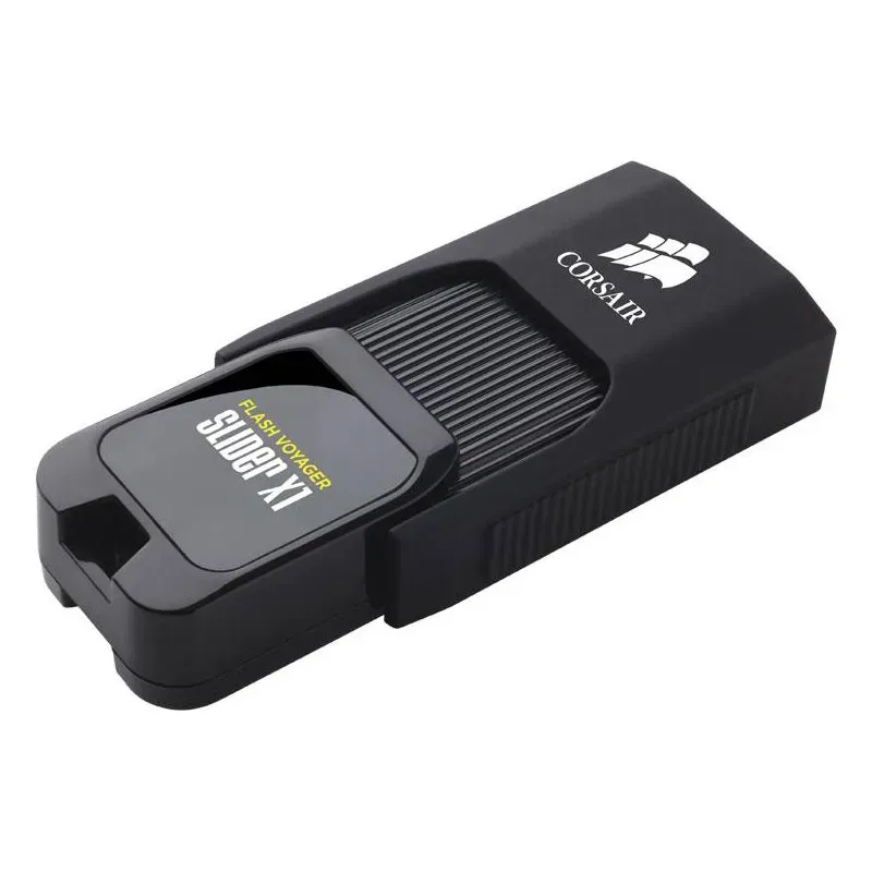 USB Flash Drives Corsair Flash Voyager Slider X1 128Gb Usb 3.0 Drive Capless Design Read 130Mbs Plug And Play