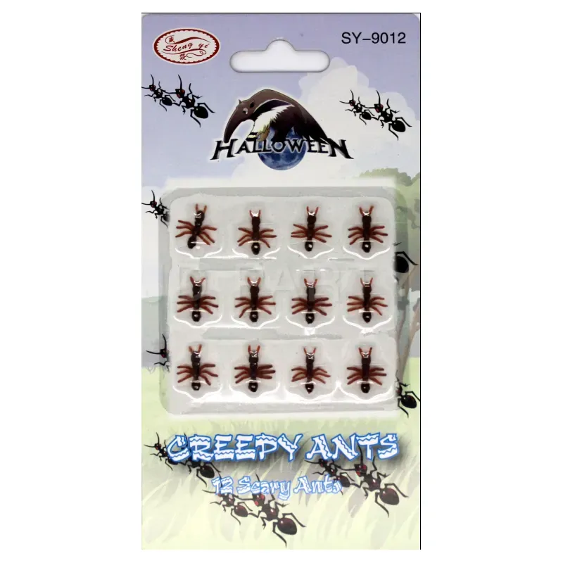 Br Costumes Mini Fake Ants Trick Halloween Scary Creepy Joke Prank Small Gag Toy Bug 48 Novelty