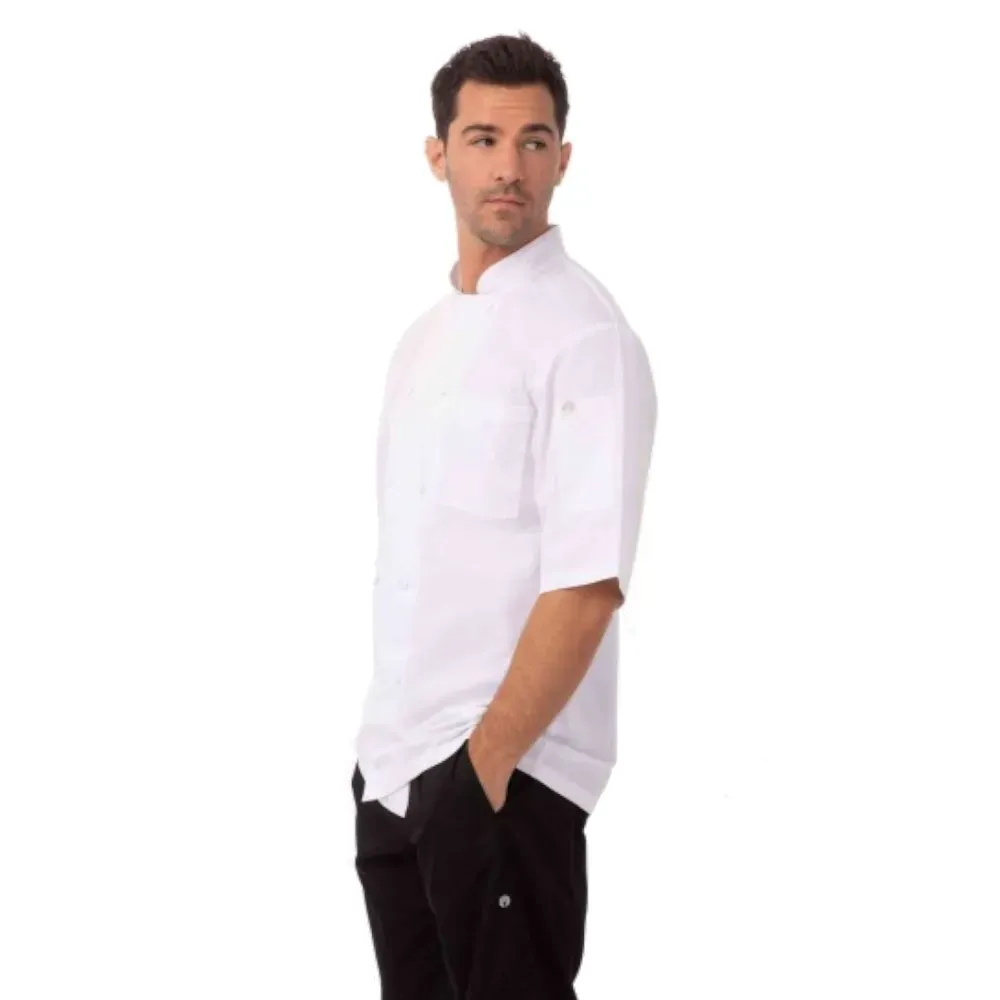 Chef Coats & Jackets Chef Works Montreal Cool Vent Men's White Jacket By