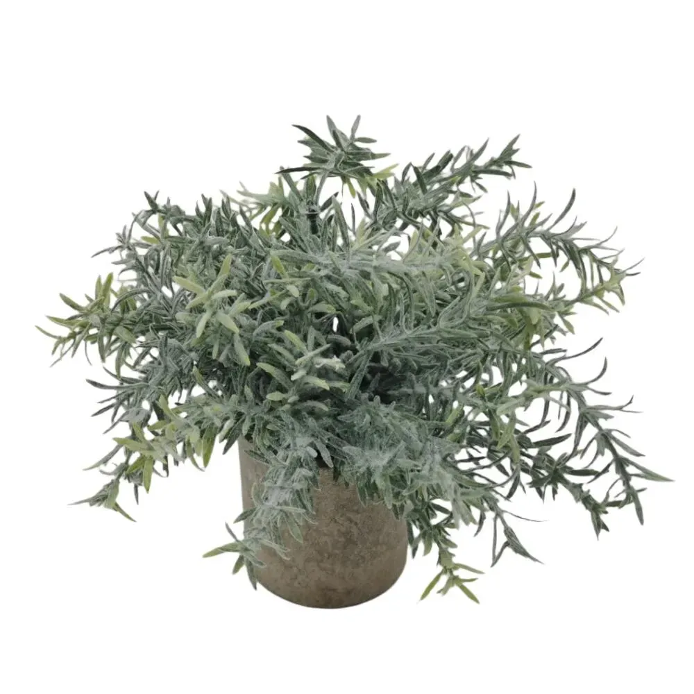 Elosung Artificial Potted Plants Collection Lifelike Greenery For Home & Office Decor (Duckweed) Artificial Plants