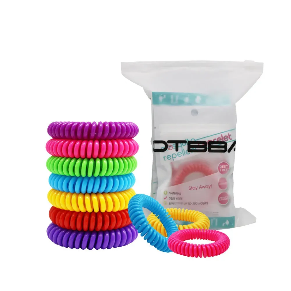 3 Bags Stylish Eva Mosquito Repellent Bracelet Natural Deet Free Long Lasting Protection For Outdoor Adventures Insect Nets & Repellents
