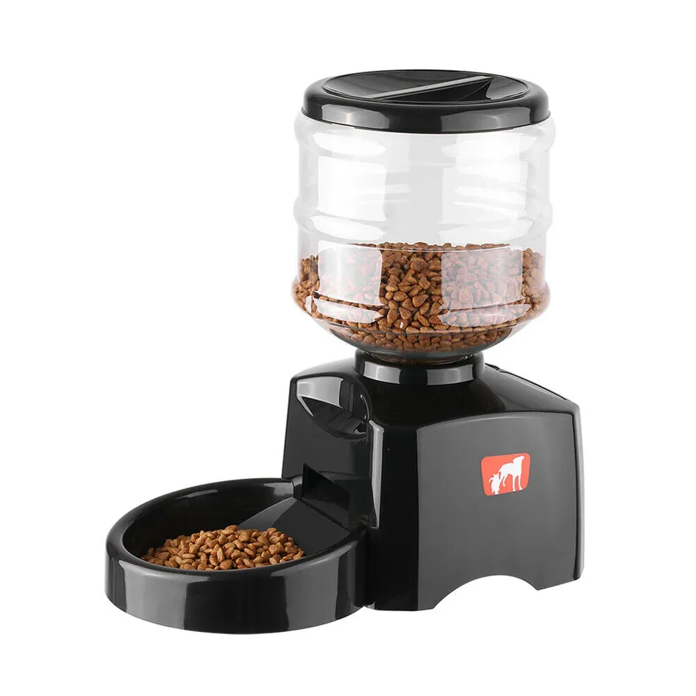 Dog Automatic Feeders Automatic Pet Feeder Smart Cat Dog Food Dispenser Self Feeding Meal Bottle