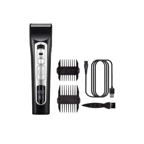 Electric Shavers Hair Trimmer Clipper Self Cut Personal Haircutting Kit Lcd Display Usb Charging Cutter For Adult Children Home Use Salon Barber Low N