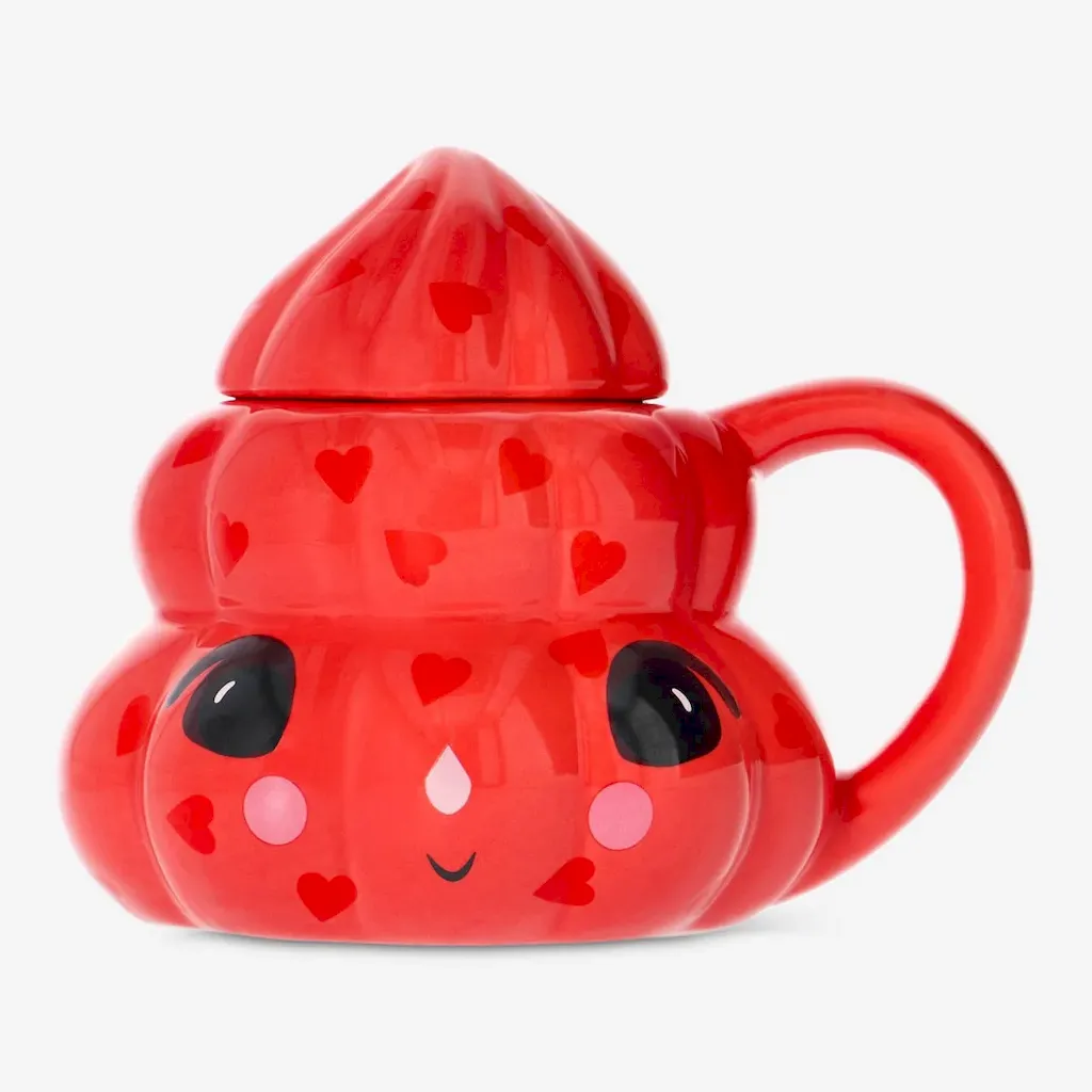 Mug with lid. 400 ml