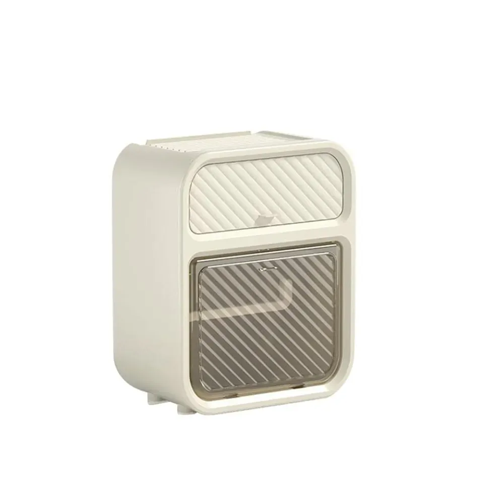 Multifunctional Wall Mounted Tissue Storage Box Toilet Bathroom Waterproof Organizer Toilet Paper Holders & Storage