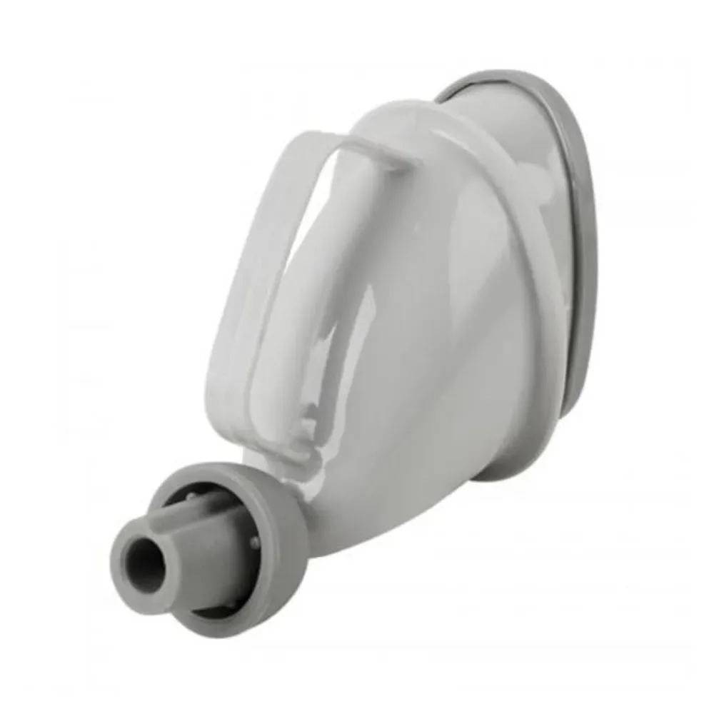Portable Travel Urinal Car Handle Urine Bottle Funnel Tube Outdoor Camp Urination Device Light Grey Portable Toilets & Accessories