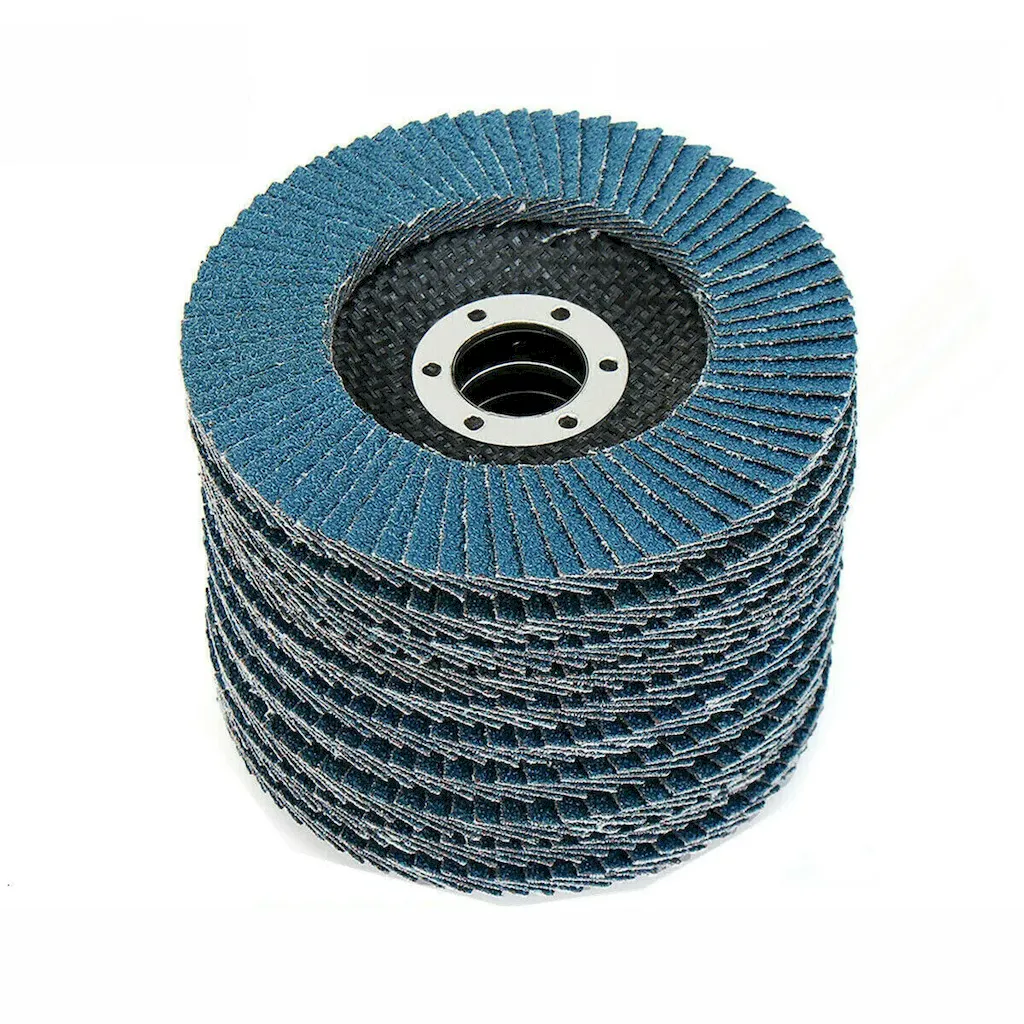 20Pcs 5" 125Mm Angle Grinder Flap Sanding Disc 120 Grit Grinding Wheel Angle Grinders