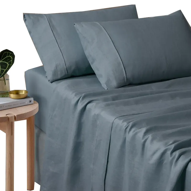 Vintage Design Homewares Eucalyptus Hemp Sheet Set Sheets